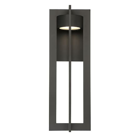 Dweled Chamber 25in LED Indoor and Outdoor Wall Light 3000K in Bronze WS-W486